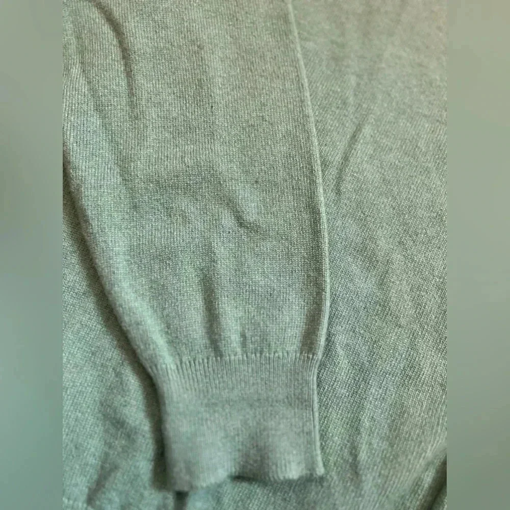 Brooks Brothers 3-Ply Scottish 100% Cashmere Sweater Men’s Green Sz XL - Picture 10 of 12